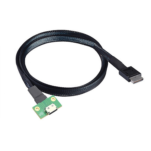 PCIE Oculink SFF 8611 4I 42P to SFF-8612 4I mother server high-speed conversion line