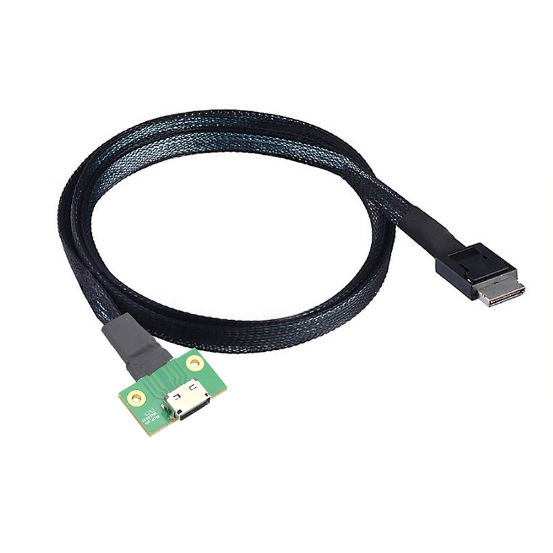 PCIE Oculink SFF 8611 4I 42P to SFF-8612 4I mother server high-speed conversion line