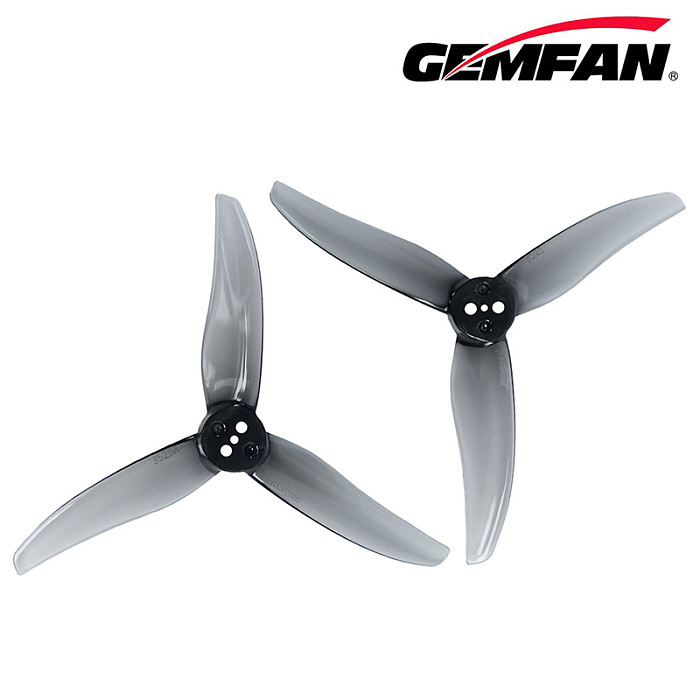 Gemfan Hurricane 3525-3 3 Paddle PC Propeller T-mount 1.5mm Support 1806-2004 Motor for FPV 3.5inch Toothpick Quadcopter
