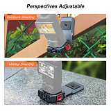 For DJI Pocket3 expansion frame magnetic adapter quick installation metal camera cage fixed expansion frame