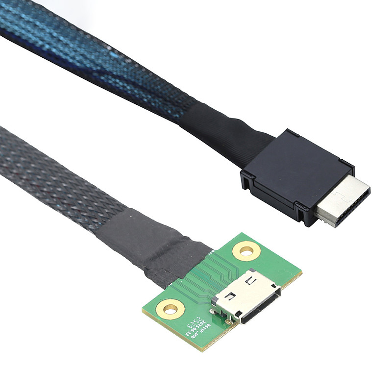 PCIE Oculink SFF 8611 4I 42P to SFF-8612 4I mother server high-speed conversion line