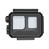 Aluminum alloy 80 meter deep sea waterproof Case Protective Shell for Insta360 Ace Pro/Ace Pro2 Action Camera horizontal and vertical magnetic suction quick release multi expansion diving shell waterproof Case Housing