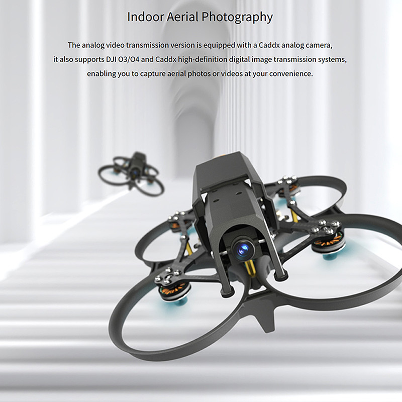 RadioLink F108 Optical Flow Fixed Point 2.5-inch FPV Racing Loop Drone Compatible with ELRS Brushless Drone​