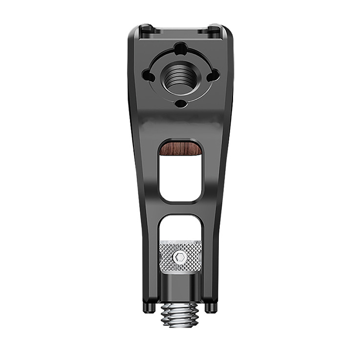 1/4“ Wooden Arca-style Handle Iron Head 3/8” Camera Cage Universal Photography Cold Shoe Multi-functional Adjustable Side Grip Handle For Smallrig DSLR 