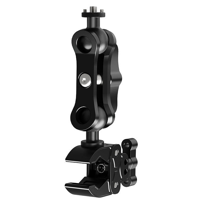Universal 1 Inch 25.4mm Non-Slip Ball Head Adapter W/ 1/4  M6 Screw Mount for GoPro Action Cameras Motorcycle Sports Accessories
