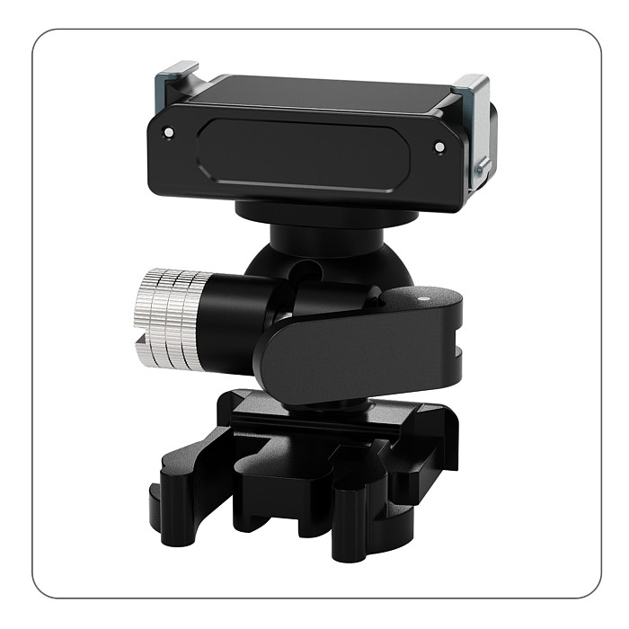 Universal Quick-Release Base w 360° Damping 17mm Ball Head 1/4 Screw Magnetic Mount for DJI POCKET4 for GoPro for Insta360 X6 Action Camera