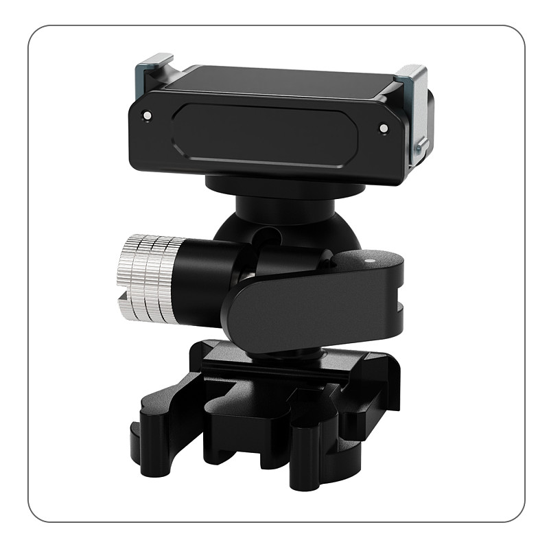 Universal Quick-Release Base w 360° Damping 17mm Ball Head 1/4 Screw Magnetic Mount for DJI POCKET4 for GoPro for Insta360 X6 Action Camera