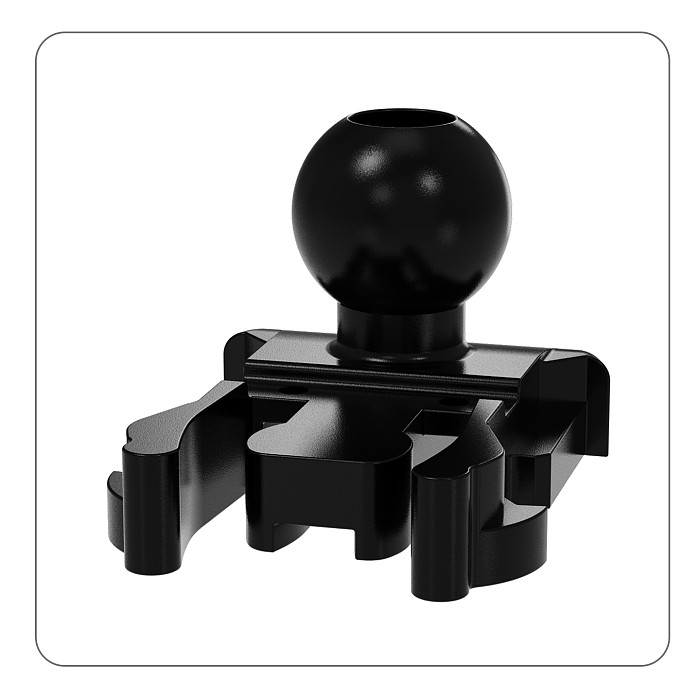 Universal Quick-Release Base w 360° Damping 17mm Ball Head 1/4 Screw Magnetic Mount for DJI POCKET4 for GoPro for Insta360 X6 Action Camera