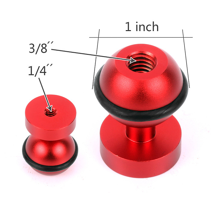 XT-XINTE Flash Bracket Hot Shoe Diving Fill Light Arm Ball Head For GOPRO HERO 13 6 Camera