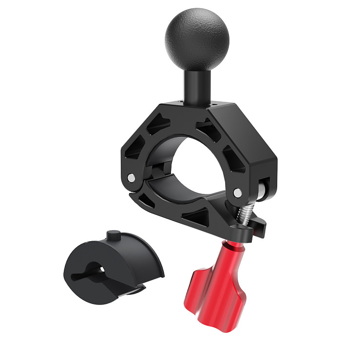 Bicycle Stand Bike Handle Clip Motorcycle Shooting Stand GoPro 13 Rearview Mirror Clip Aluminum Alloy 360°Rotating 3-slot Adapter Riding Stand Shooting Accessories Suitable For DJI Action/nsta360 AcePro 2