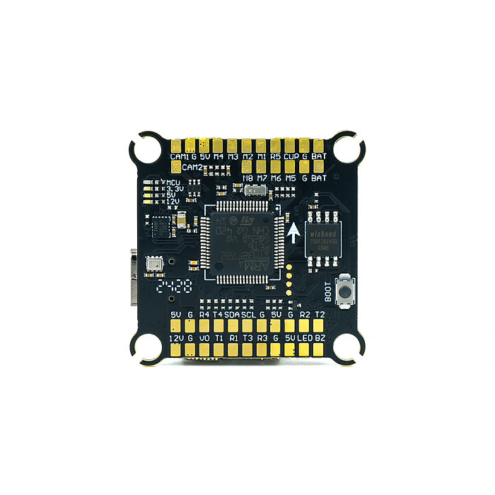 (Axisflying)ARGUS PRO ECO 80A/100A ESC +F722 Stack 8S/32S-bit-8S With Heat Dissipating Aluminum Parts Protect Precise And Fast Throttle Response For 15-inch FPV Drones