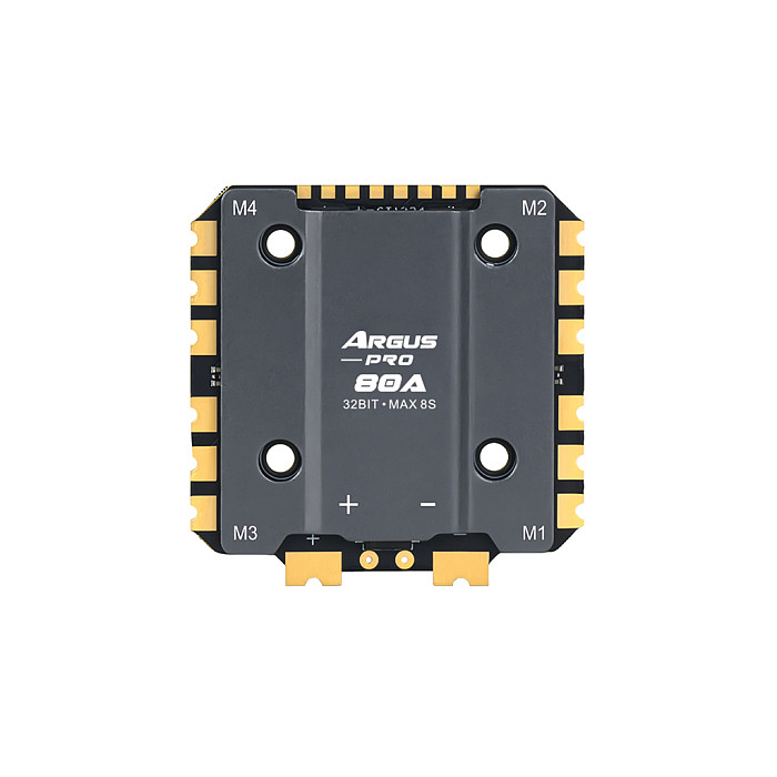 (Axisflying)ARGUS PRO ECO 80A/100A ESC +F722 Stack 8S/32S-bit-8S With Heat Dissipating Aluminum Parts Protect Precise And Fast Throttle Response For 15-inch FPV Drones