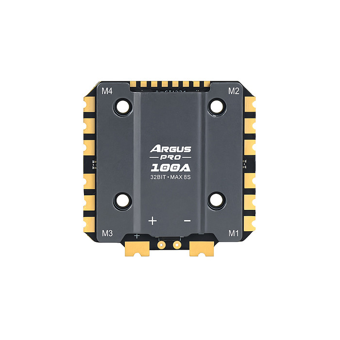 (Axisflying)ARGUS PRO ECO 80A/100A ESC +F722 Stack 8S/32S-bit-8S With Heat Dissipating Aluminum Parts Protect Precise And Fast Throttle Response For 15-inch FPV Drones