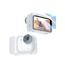 ﻿ ﻿Ultra Film tempered film Lens Hydrogel Protective Film Sports Camera Accessories Suitable For Insta360 GO- Display Screen Tempered Film+Lens Hydrogel Film