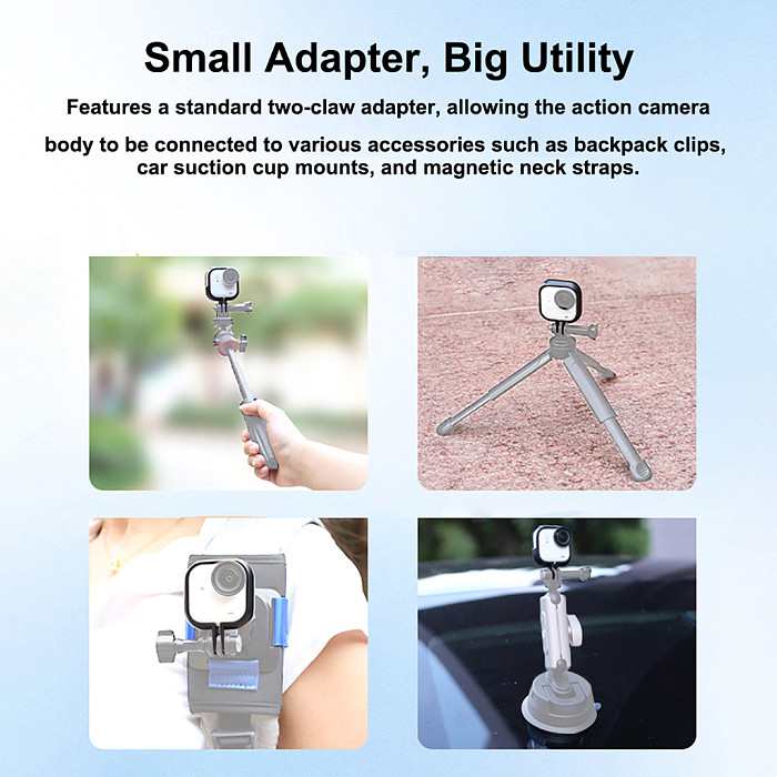 Suitable for Insta360 GO Ultra Thumb Camera Frame Protection CaseSports Camera Anti Drop Camera Cage Accessories