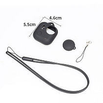 Suitable for Insta360 GO Ultra Thumb Camera Silicone Cover Body Camera Protection Lens Cover Hanging Rope Accessories