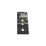 M.2 to OCuLink Riser Card M.2 For NVMe M Key to SFF-8612 Female Adapter PCI-E PCIe 4.0 X4 for U.2 SSD Hard Drives Graphics Dock