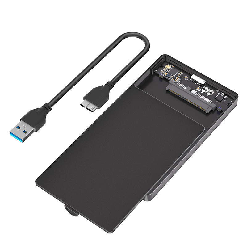 SATA 2.5-inch to Type-C Hard Drive Enclosure SATA 2.5  to USB 3.0 Hard Drive Enclosure