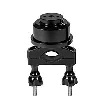 Handlebar Clamp Mount 15-35mm Tube Rod Clip 25mm Ball Head Tripod Adapter for Gopro OSMO 360 Action Motorcycle Bicycle Cyling