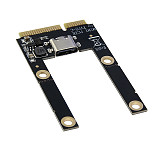 Mini PCI to TF Type-C Adapter Card 480Mbps WiFi to TF Single Card Reader For Industrial Omputers Gaming Machines For Windows OS