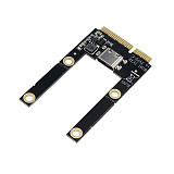 Mini PCI to TF Type-C Adapter Card 480Mbps WiFi to TF Single Card Reader For Industrial Omputers Gaming Machines For Windows OS