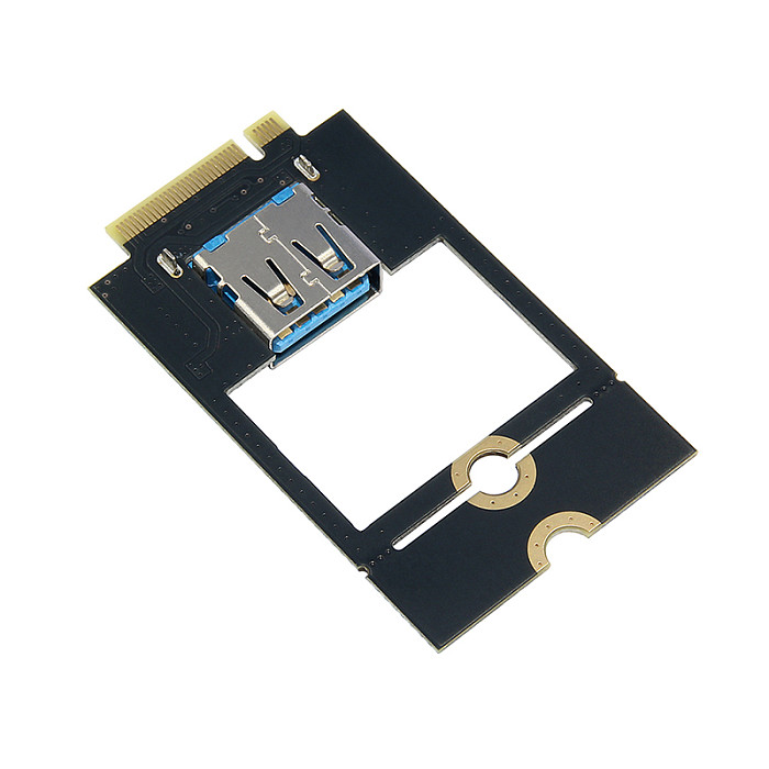 M.2 B-KEY toT Dual TF Adapter Board M.2 B key WWAN 4G Network Card To Type-C USB3.0 5Gbps Expansion Card for 3042 3052