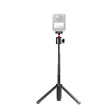 Handheld photography selfie stick suitable for mobile phone mirrorless live recording support stand suitable for flash and microphone with cold boots suitable for GOPRO13/DJI Action 5/4/3/OSMO 360/Yingshi ACE pro /Action6/5PRO/pocket4/3 and other sports camera accessories