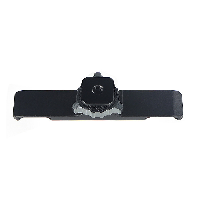 DSLR camera dual-head hot shoe mount base cold shoe port gimbal stabiliser metal rabbit cage microphone extension