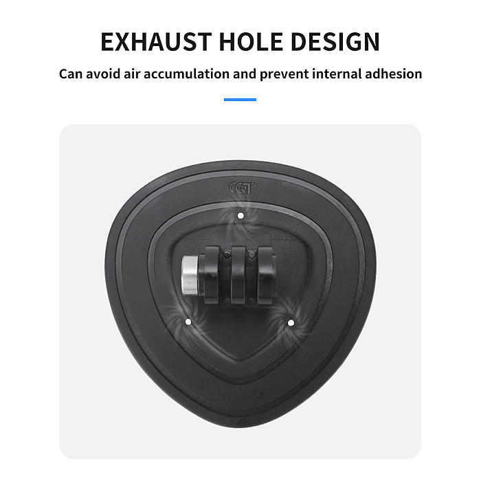 (CQT) Suitable for DJI OSMO 360/Insta360 GO Ultra Sports Camera Shooting Flexible Adhesive Base (1 piece)