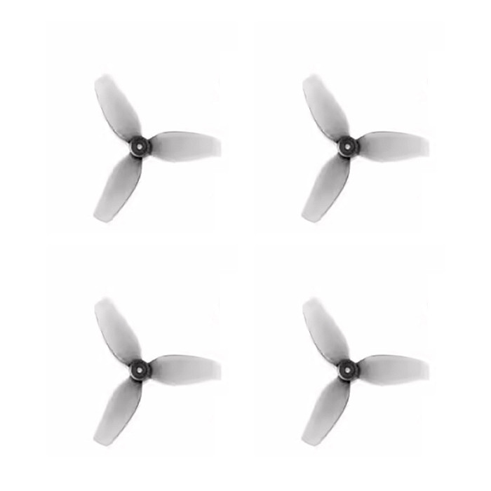 HQProp 40MM Hollow Cup Propeller Dia 40mm 3-Blades Shaft Hole 1mm Poly Carbonate 31MM for Meteor65 Air65 FPV Airplane Model