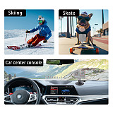 (CQT) Suitable for DJI OSMO 360/Insta360 GO Ultra Sports Camera Shooting Flexible Adhesive Base (1 piece)
