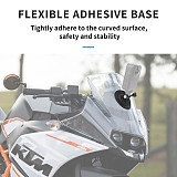 (CQT) Suitable for DJI OSMO 360/Insta360 GO Ultra Sports Camera Shooting Flexible Adhesive Base (1 piece)