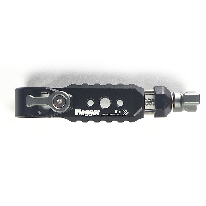 1/4-inch threaded hole 15mm single-hole tube clamp camera photography extension accessory