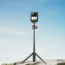 Handheld photography selfie stick suitable for mobile phone mirrorless live recording support stand suitable for flash and microphone with cold boots suitable for GOPRO13/DJI Action 5/4/3/OSMO 360/Yingshi ACE pro and other sports camera accessories