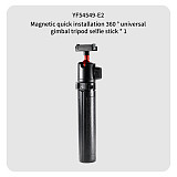 Handheld photography selfie stick suitable for mobile phone mirrorless live recording support stand suitable for flash and microphone with cold boots suitable for GOPRO13/DJI Action 5/4/3/OSMO 360/Yingshi ACE pro /Action6/5PRO/pocket4/3 and other sports camera accessories