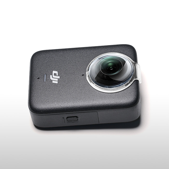 Suitable for DJI SOMO 360 silicone special protective cover/tempered film/lens protection, mirror protection, anti drop shock absorption, wear-resistant high-definition optical lens, non-destructive image quality, detachable all-round coverage, suitable for DJI Osmo 360 panoramic sports camera