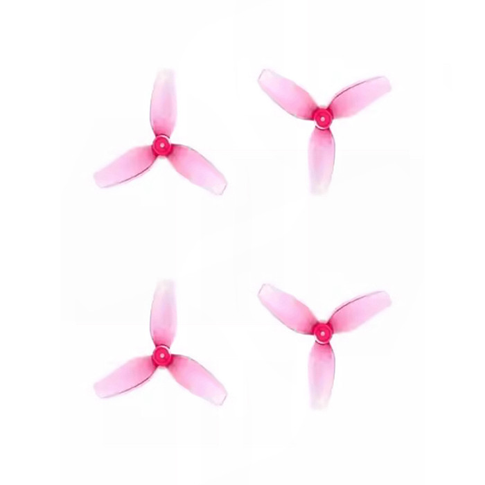 HQProp 40MM Hollow Cup Propeller Dia 40mm 3-Blades Shaft Hole 1mm Poly Carbonate 31MM for Meteor65 Air65 FPV Airplane Model
