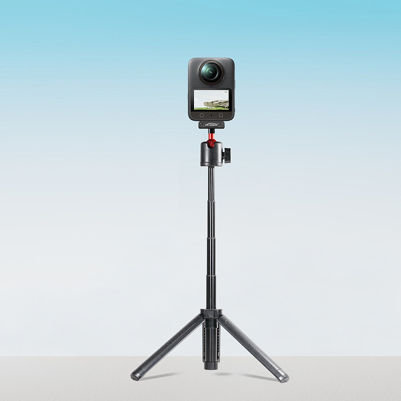 Handheld photography selfie stick suitable for mobile phone mirrorless live recording support stand suitable for flash and microphone with cold boots suitable for GOPRO13/DJI Action 5/4/3/OSMO 360/Yingshi ACE pro /Action6/5PRO/pocket4/3 and other sports camera accessories