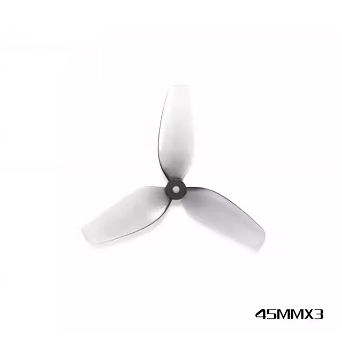 45MMX3 1.5MM Shaft Shaft Hollow Cup Propeller 3-Leaf  Hole Plastic Prop for RC Drone FPV Quadcopter Accessory