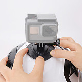 (CQT) Suitable for DJI OSMO 360/Insta360 GO Ultra Sports Camera Shooting Flexible Adhesive Base (1 piece)