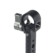 1/4-inch threaded hole 15mm single-hole tube clamp camera photography extension accessory