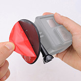 (CQT) Suitable for DJI OSMO 360/Insta360 GO Ultra Sports Camera Shooting Flexible Adhesive Base (1 piece)