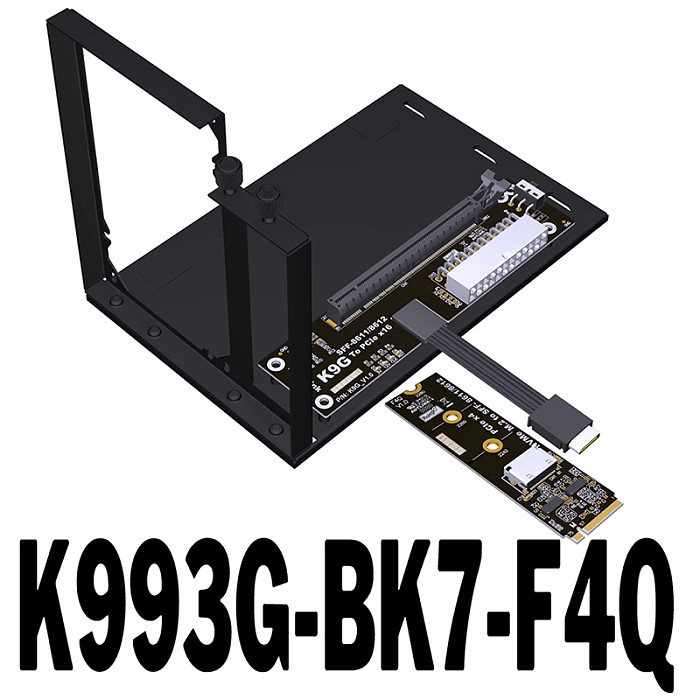 (ADT Link) OCuLink Open External Graphics Dock Mini Host M.2 External PCIe 5.0x4 8611 Interface