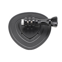 (CQT) Suitable for DJI OSMO 360/Insta360 GO Ultra Sports Camera Shooting Flexible Adhesive Base (1 piece)