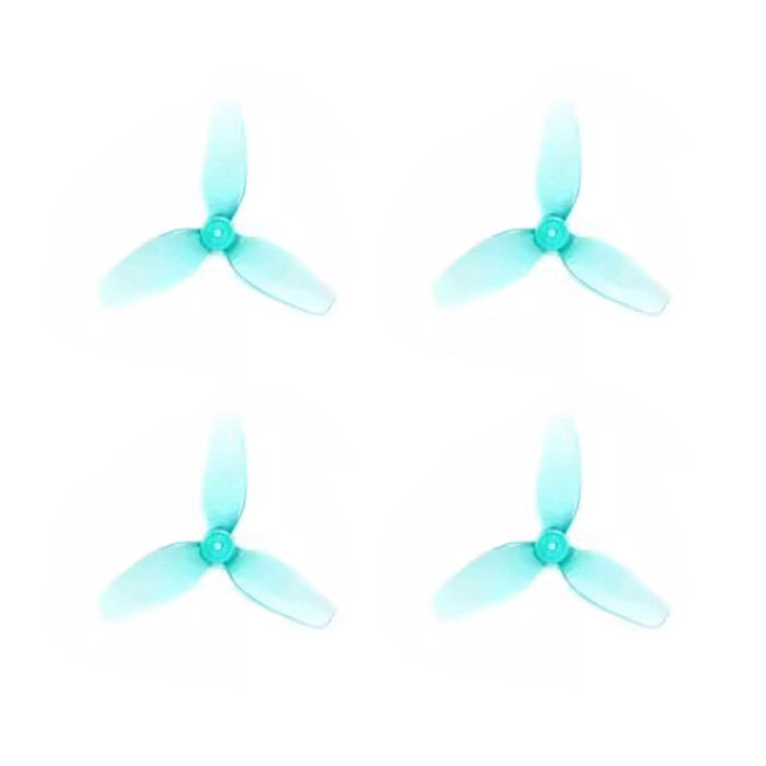 HQProp 40MM Hollow Cup Propeller Dia 40mm 3-Blades Shaft Hole 1mm Poly Carbonate 31MM for Meteor65 Air65 FPV Airplane Model