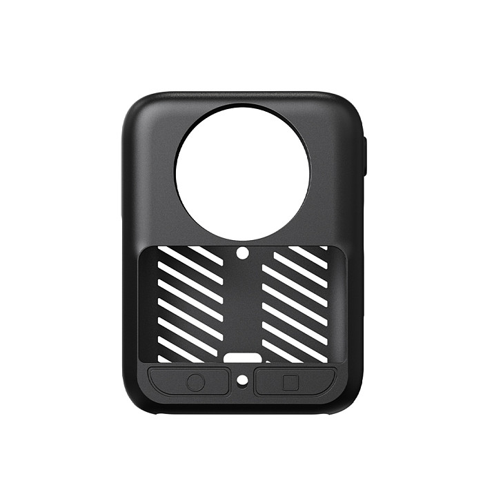 Suitable For DJI Osmo 360 Lens Cover Silicone Cover Panoramic Sports Camera Body Protective Cover Dustproof Silicone Cover+Lens Cover