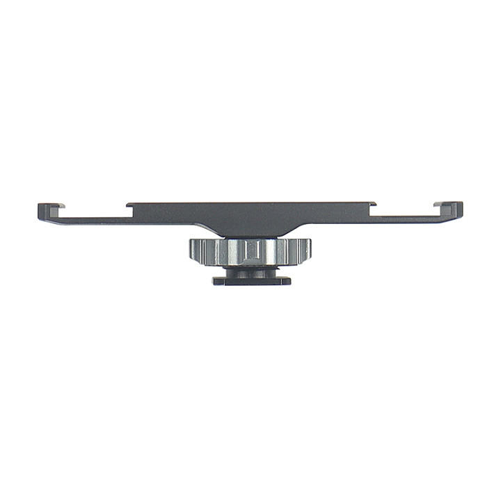 DSLR camera dual-head hot shoe mount base cold shoe port gimbal stabiliser metal rabbit cage microphone extension