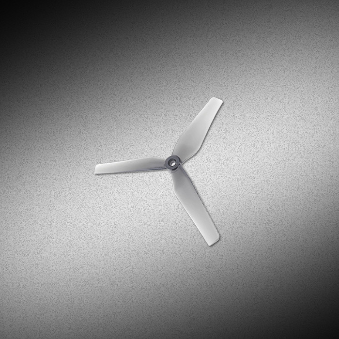 HQProp D6 x 4.5 x 3 Grey 6-inch FPV Racing Propeller Tri-Blade Propeller
