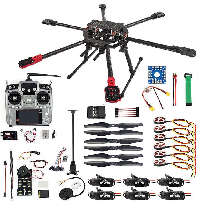 ARF/PNP Full Set Hexacopter GPS Drone Aircraft Kit Tarot FY690S Frame 750KV Motor PIX 2.4.8 32 Bit Flight Controller