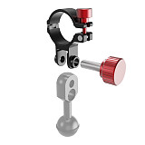 CNC Aluminum Alloy Diving Fill Light Flashlight Clamp 1-inch Ball Head for Underwater Photography Lighting YS Bracket Accessories Suitable for Flashlights with 30~32mm Diameter